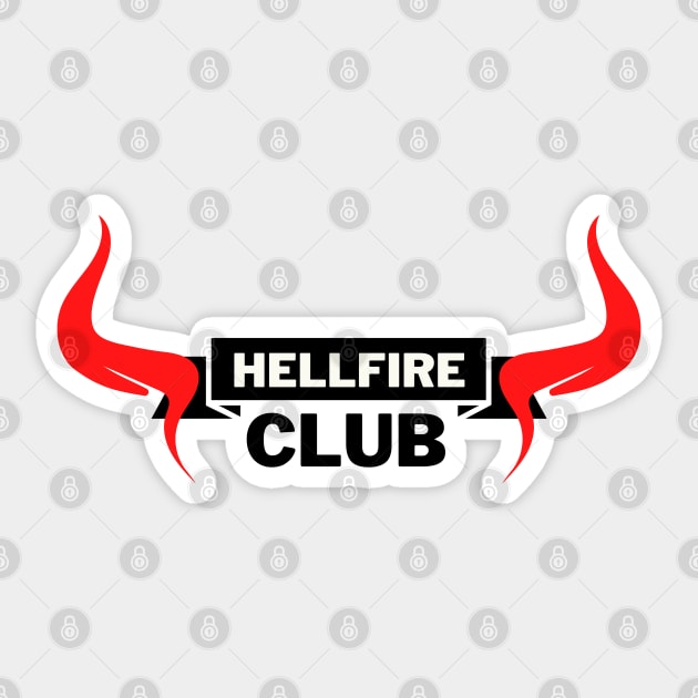 Hellfire Club Sticker by oneduystore